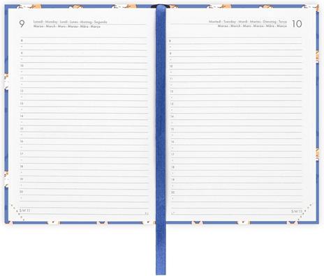 Agenda Legami 12 mesi, 2026, giornaliera, Small Photo Daily Diary - Blue Corgi - 3