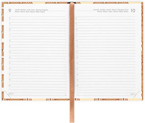 Agenda Legami 12 mesi, 2026, giornaliera, Small Photo Daily Diary - Teddy Bear - 3