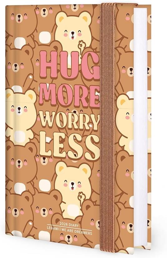 Agenda Legami 12 mesi, 2026, giornaliera, Small Photo Daily Diary - Teddy Bear - 4