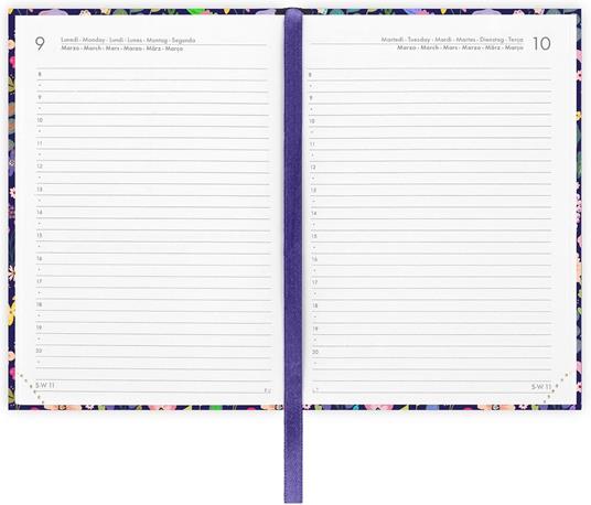 Agenda Legami 12 mesi, 2026, giornaliera, Small Photo Daily Diary - Flowers - 3