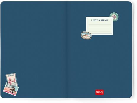 Agenda Legami 12 mesi, 2026, settimanale, Medium Photo Weekly Diary - Travel Stickers - 5