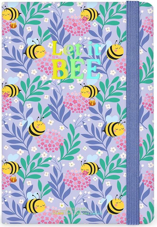Agenda Legami 12 mesi, 2026, settimanale, Medium Photo Weekly Diary - Bee