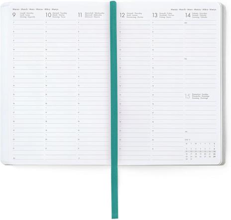 Agenda Legami 12 mesi, 2026, settimanale, Medium Photo Weekly Diary - Kitty - 3