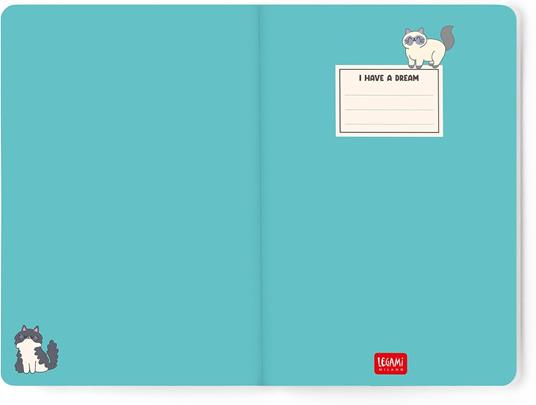 Agenda Legami 12 mesi, 2026, settimanale, Medium Photo Weekly Diary - Kitty - 5