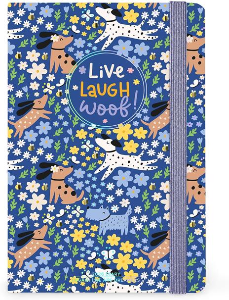 Agenda Legami 12 mesi, 2026, settimanale, Medium Photo Weekly Diary - Dogs