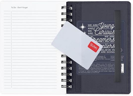 Agenda Legami 12 mesi, 2026, settimanale, Small Weekly Spiral Bound - Moth - 5