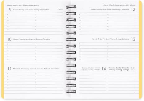 Agenda Legami 12 mesi, 2026, settimanale, Small Weekly Spiral Bound - Sushi Cat - 2