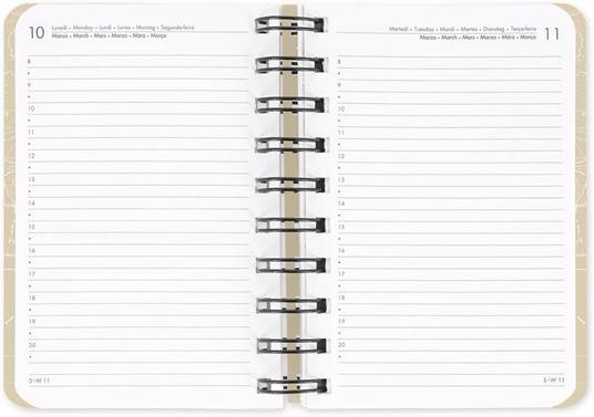 Agenda Legami 12 mesi, 2026, giornaliera, Small Daily Spiral Bound - Travel - 2