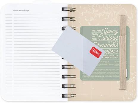 Agenda Legami 12 mesi, 2026, giornaliera, Small Daily Spiral Bound - Travel - 5