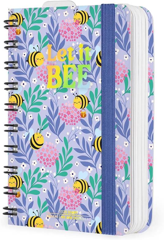 Agenda Legami 12 mesi, 2026, giornaliera, Small Daily Spiral Bound - Bee - 4
