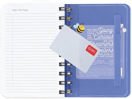 Agenda Legami 12 mesi, 2026, giornaliera, Small Daily Spiral Bound - Bee - 5