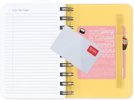 Agenda Legami 12 mesi, 2026, giornaliera, Small Daily Spiral Bound - Sushi Cat - 5