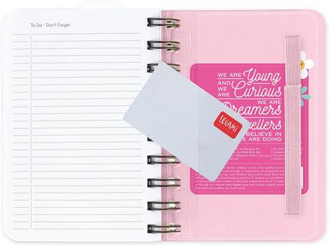 Agenda Legami 12 mesi, 2026, giornaliera, Small Daily Spiral Bound - Daisy - 5