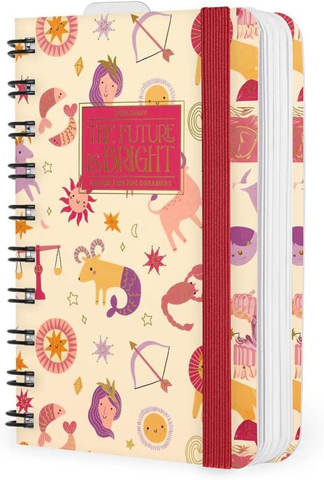 Agenda Legami 12 mesi, 2026, giornaliera, Small Daily Spiral Bound - Zodiac - 4