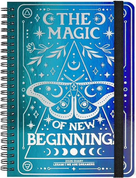 Agenda Legami 12 mesi, 2026, settimanale, Large Weekly Spiral Bound