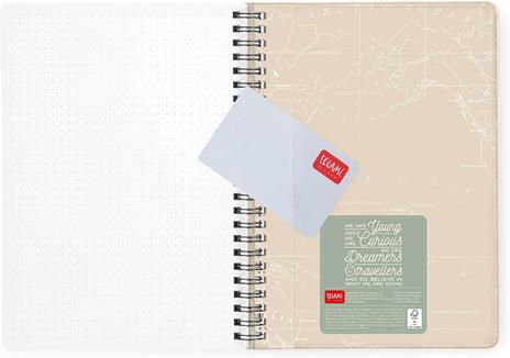 Agenda Legami 12 mesi, 2026, settimanale, Large Weekly Spiral Bound - Travel - 5