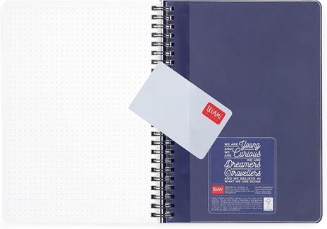 Agenda Legami 12 mesi, 2026, settimanale, Large Weekly Spiral Bound - Stars - 5