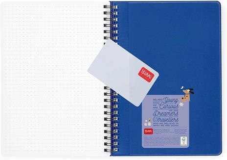 Agenda Legami 12 mesi, 2026, settimanale, Large Weekly Spiral Bound - Dogs - 5