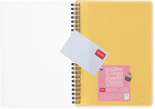 Agenda Legami 12 mesi, 2026, settimanale, Large Weekly Spiral Bound - Sushi Cat - 5