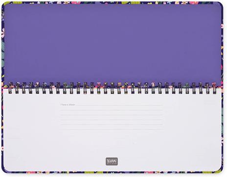 Agenda Legami 12 mesi, 2026, giornaliera, Desk Planner - Flowers - 3