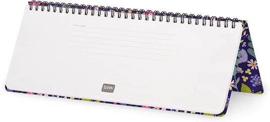 Agenda Legami 12 mesi, 2026, giornaliera, Desk Planner - Flowers - 4