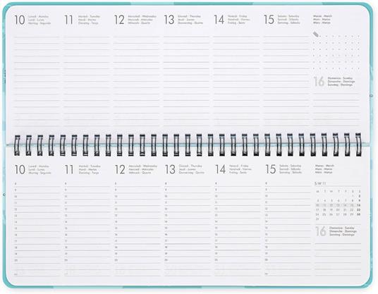 Agenda Legami 12 mesi, 2026, giornaliera, Desk Planner - Kitty - 2