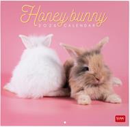 Calendario 2026 da Parete  - Honey Bunny - 30 x 29 cm