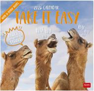 Calendario 2026 da Parete  - Take It Easy - 30 x 29 cm