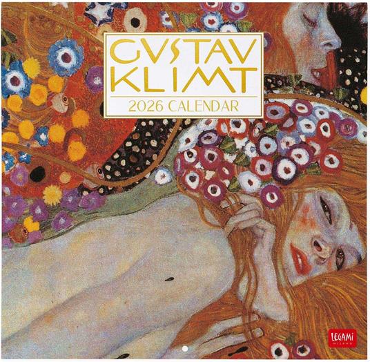 Calendario 2026 da Parete  - Gustav Klimt - 30 x 29 cm