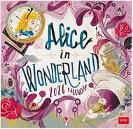 Calendario 2026 da Parete  - Alice In Wonderland - 30 x 29 cm
