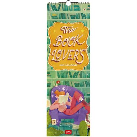 Calendario 2026 da Parete  - Book Lover'S - 16 x 49 cm