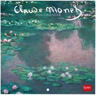 Calendario 2026 da Parete  - Claude Monet - 18 x 18 cm