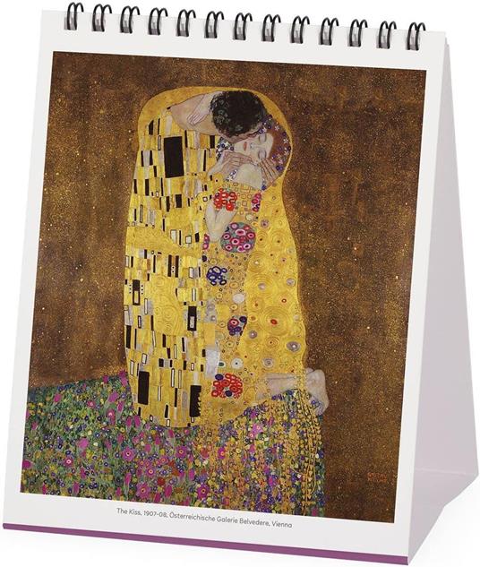 Calendario 2026 da Tavolo  - Gustav Klimt - 12 x 14,5 cm - 2