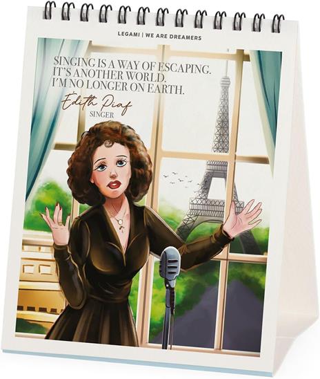 Calendario 2026 da Tavolo  - Inspiring Women - 12 x 14,5 cm - 2