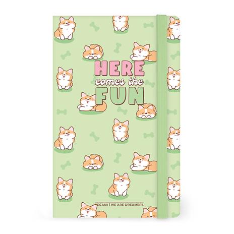 Quaderno a Righe - Photo Notebook - Medium - Corgi