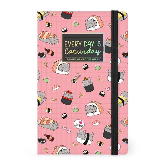 Quaderno a Righe - Photo Notebook - Medium - Sushi Cat