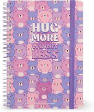 Blocco Spiralato a Righe - Spiral Notebook - Large - Teddy Bear