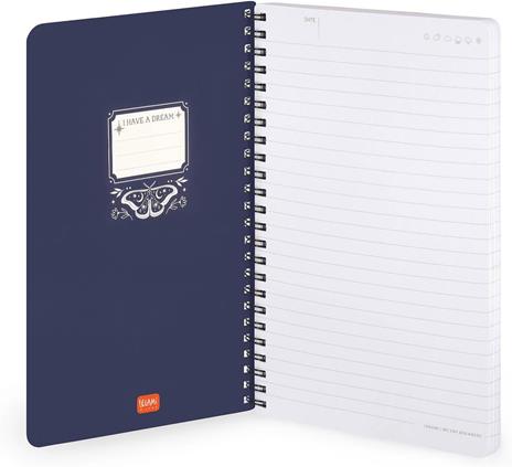 Blocco Spiralato a Righe - Spiral Notebook - Large - Moth - 2