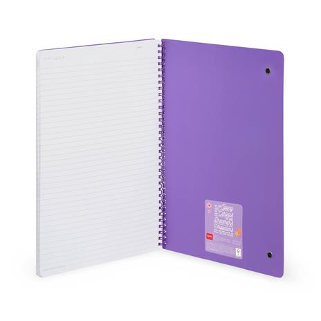 Blocco Spiralato a Righe - Spiral Notebook - Maxi - Flowers - 3