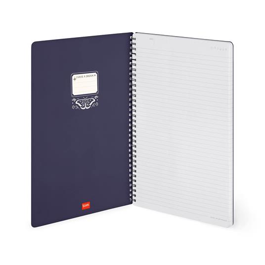 Blocco Spiralato a Righe - Spiral Notebook - Maxi - Moth - 2