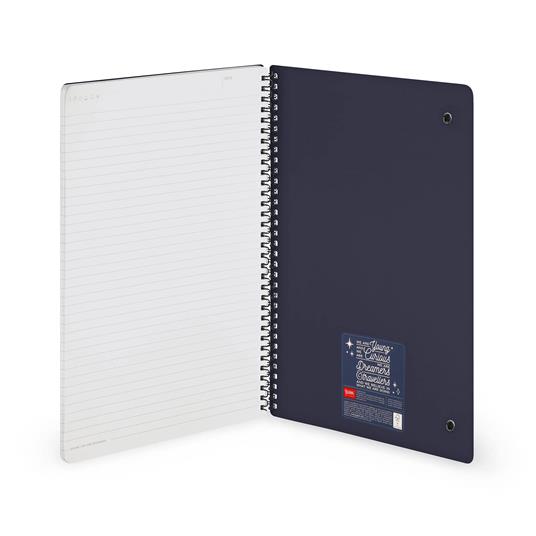 Blocco Spiralato a Righe - Spiral Notebook - Maxi - Moth - 3