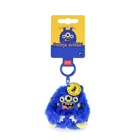 Portachiavi Peluche Super Morbido  Plush Key Ring Tiny Monster - 6