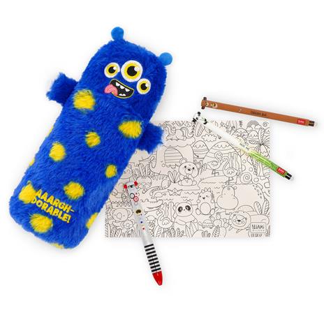 Astuccio Peluche Super Morbido  Plush Pencil Case Monster - 3