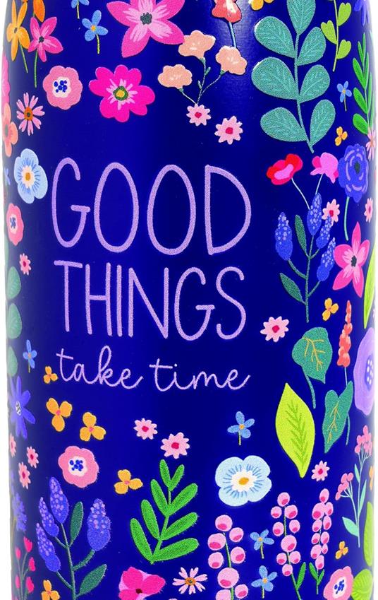 Hot & Cold - Vacuum Bottle - Flowers - 800 Ml - 3