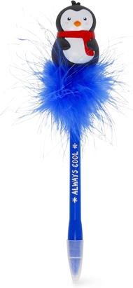 Penna gel luminosa effetto luce quando la si tocca - Writing is Magic Legami - modello Penguin