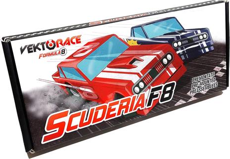 Vektorace - Gioco da Tavolo di Corse Automobilistiche Strategico | 2-6 Giocatori | Età 12+ - 2