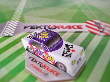 Vektorace - Gioco da Tavolo di Corse Automobilistiche Strategico | 2-6 Giocatori | Età 12+ - 4
