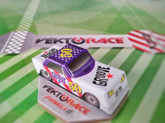 Vektorace - Gioco da Tavolo di Corse Automobilistiche Strategico | 2-6 Giocatori | Età 12+ - 4