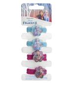 Frozen 2. 4 Elastici Per Capelli Su Backercard 5X15 Cm