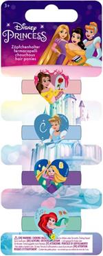 Disney: Principesse - 4 Elastici Per Capelli Su Backercard 5X15 Cm (Assortimento)